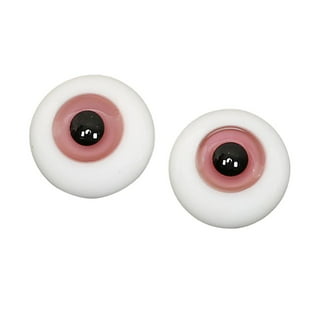 200 Pcs 8mm Eyes for Stuffed Animals Plastic Black Safety Eyes Craft Eyes  with Washers