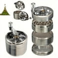 thumbnail image 2 of Nut and Hard Spice Grinder for Nutmeg Ginger Rock Salt and Peppercorn Hand tools, crushers, 2 of 8