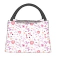 thumbnail image 1 of Balery Retro Floral Bolsa de Aislamiento Portátil – Bolsa de Almuerzo con Forro de Aluminio Mejorado, Funda Impermeable y Fácil de Limpiar para Picnic y Caja de Almuerzo, 1 of 6