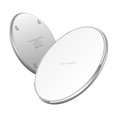 thumbnail image 1 of Yeacher 10W Sans Fil pour Téléphones iOS/Android, Tapis de Recharge Rapide, Protection Multiple, Distance de Détection 3-8 mm, Recharge à Travers l'Étui, Argent, 1 of 7