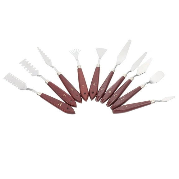 Eease 1 Set of Oil Painting Scraper Acrylic Painting Tool Set Oil Painting Shovel Color Mixing Knives