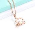 thumbnail image 4 of Stainless Steel Crab Urn Pendant Memory Necklace for Cremation Ashes Keepsake Memorial Jewelry, 4 of 7