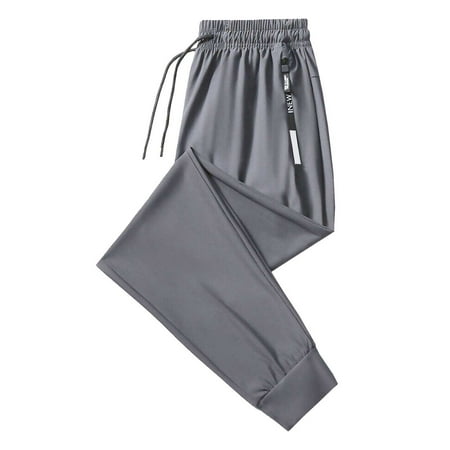 FINALGANG Women Versatile Trousers Solid Color Casual Athletic Drawstring Pants Ankle-Tied Slacks With Zipper Pockets Design Durable Skin Friendly Fabric