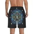 thumbnail image 3 of Tool Band Eye Symbol Men's Beach Shorts Swim Trunks Casual Quick Dry Board Shorts Swimwear with Mesh Lined and Pockets, 3 of 8