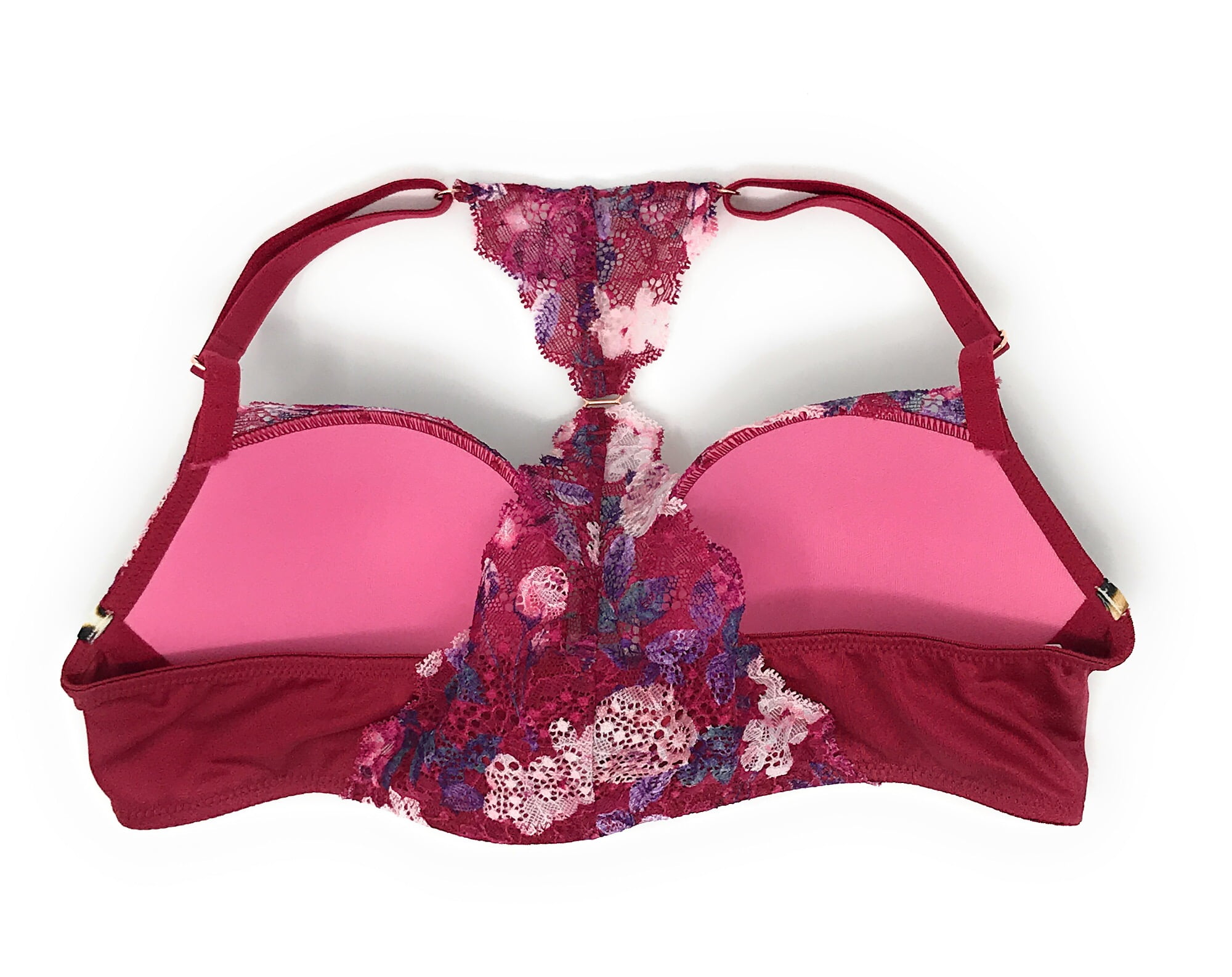 Victoria's Secret, Intimates & Sleepwear, Pink Floral Tropical Bra Womens  Size B32