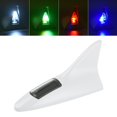thumbnail image 4 of Universal Solar LED Light Car Fin Antenna Roof Tail Modified Light Belt Antenna Driving Safety Warning Light White, 4 of 5