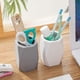 thumbnail image 4 of Silicone Pencil Holder Geometric Pen Cup For Office Desktop Stationery Organizer Makeup, 4 of 4