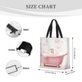 thumbnail image 4 of Naloa Cute Bathtub Tote Bag for Women, Foldable Tote Bag With Zipper, Large Shoulder Bag, Top Handle Handbag for Travel, Work, Shopping, 4 of 9