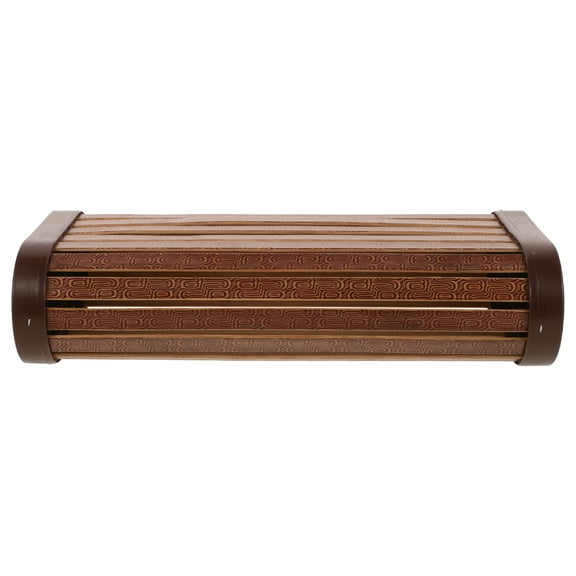 Hemoton Bamboo Hollow Pillow Summer Cooling Pillow Neck Rest Pillow Bamboo Pillow for Relaxing