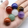 thumbnail image 5 of Luxtrada 7 Star Array Chakra Stones Crystal Sphere Ball Reiki Healing Natural Gem Set, 5 of 8