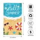 thumbnail image 2 of Balery Hello Summer1 Toalla de Microfibra Premium con Estampado – 27.5x16 pulgadas, Alta Absorción, Suave y Aterciopelada, Secado Rápido, 2 of 6