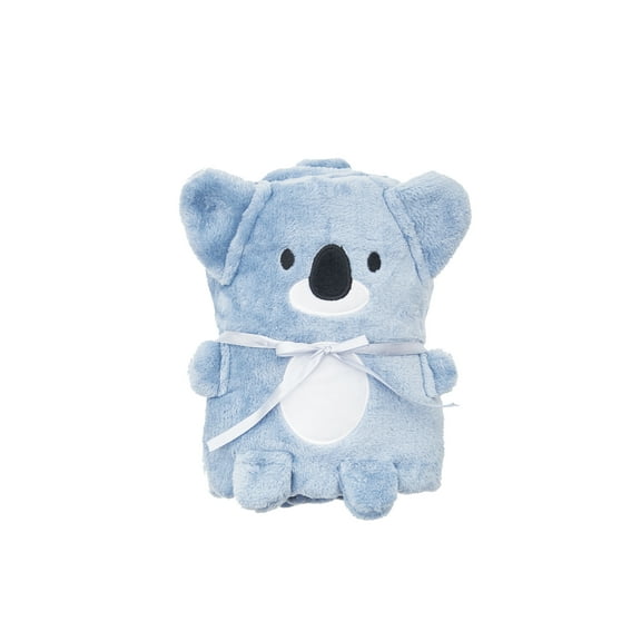 Blue Foldable Koala Bear Throw Blanket 30" x 44"