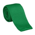 thumbnail image 5 of Landzoo One Men's Slim Knit Tie Solid Color Necktie Casual Business Wedding Party Formal Wear Accessories Soft Stylish Basic Tie, 5 of 5