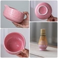 thumbnail image 3 of Juego de batidores para matcha Buucup, cuenco de cerámica para matcha, 530 ml, 7 unidades, rosa, 3 of 8