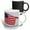 Multicolor, variant on 3drose, an American Flag-support Our Troops, 11oz Mug