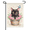 Garden Flag-4, variant on Black Labrador Welcome Garden Flag 12×18in Double Sided Spring Floral Umbrella Dog Protected Outdoor Decor for Lawn Patio Yard Home Outside