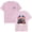 Pink, variant on Duqingm America 250 Shirt Women Tops 4th of July Tee Women's Independence Day Printed Round Neck Short Sleeved T-Shirt Top Green,S