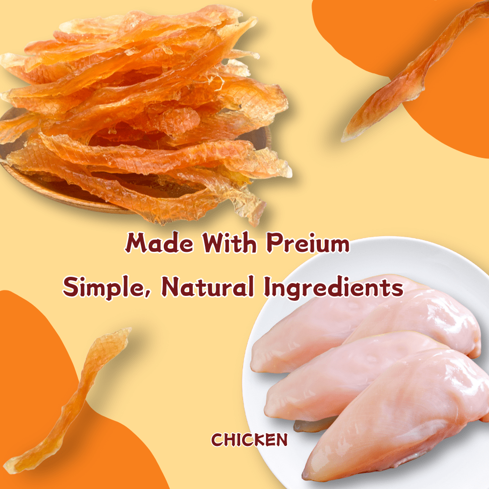 Tender Touch Chewy Chicken Jerky Dog Treats, High-Protein, Perfect for Training, 2.65 Pound