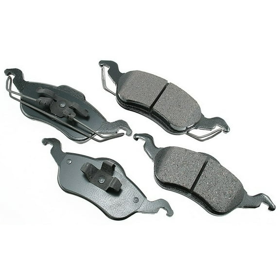 Akebono PRO-ACT Ultra-Premium Brake Pad Set, Ceramic Fits select: 2000-2001 FORD FOCUS, 2003 FORD FOCUS SE/SE SPORT/ZTW