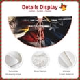 thumbnail image 3 of Rateoe American Bald Eagle Warrior Pattern Christmas Tree Skirt with Ties , Christmas Tree Decorations, Farmhouse Christmas Decor Xmas Holiday Decorations-36", 3 of 6