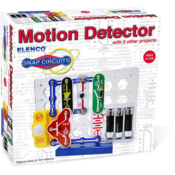 snap circuit motion detector