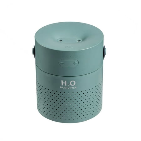 

Humidifier with Handle Double Spray Port 7 Colorful LED Lights Green