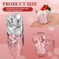 thumbnail image 2 of Uxcell 100 Pcs Tulip Cupcake Liners, Muffins Liners Aluminum Foil Cupcake Wrappers Baking Cups Muffins Liners for Wedding Birthday Party Supplies, Rose Gold/Silver, 2 of 7