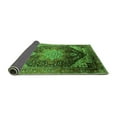 thumbnail image 2 of Ahgly Company Indoor Round Oriental Green Industrial Area Rugs, 8' Round, 2 of 4