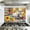 Color 2, variant on Kitchen Backsplash Peel and Stick Wall Murals Funny Donkey Farmhouse Western Animal Donkey Sunflower Removable Mural 35.4"W x 23.6"H, Oil Proof Vinyl Wallpaper for Fireplace & Behind Stove