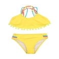 thumbnail image 1 of Baby Girl Split Swimsuit Set Sleeveless Backless Bikini Swimwear Beachwear, 1 of 5