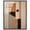 Black Frame, variant on Block of Memories Framed High-Gloss Acrylic Glass Wall Art Modern Midcentury by Art Remedy, White Frame, 16 x 20
