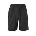 thumbnail image 4 of GrmtClth Men's Short Sets 2 Piece 2026 Retro Short Sleeve Top Classic Short Pants Clothing Fashion Textured Outfits Black M, 4 of 6