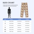 thumbnail image 4 of Fotbe Western Cowboy Pantalones de Pijama para Hombre, Pantalones de Dormir, Pantalones de Casa con Cintura Ajustable y Bolsillos-Small, 4 of 6