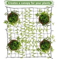 thumbnail image 5 of Malla elástica de 90 x 90 cm, malla enrollable para soporte de plantas para carpas de plantación, malla enrollable para sala de plantación hidropónica y malla universal resistente con ganchos de acero, 5 of 5