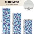 thumbnail image 4 of White and Blue Of Animal Print Kitchen Rugs Sets Of 3,Kitchen Runner Rugs Non Skid Washable,Decorative Kitchen Floor Mats for Kitchen,Sink,Laundry,17"x30"+ 17"x47" + 17"x59", 4 of 6
