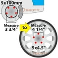thumbnail image 3 of Sixity Auto 2 pc 1" Thick 5x100mm to 5x114.3mm Wheel Adapters - Pickup Truck SUV, 3 of 4