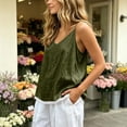 thumbnail image 4 of RRMuAzgs Summer Tank Tops for Women Loose Fit Camisole Tees Shirts Beach Vacation Casual Flowy Sleeveless Top, 4 of 8