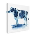 thumbnail image 2 of Trademark Fine Art 'Cobalt Farm Animals I' Canvas Art by Grace Popp, 2 of 4