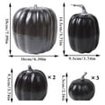 thumbnail image 2 of Matsuzay Calabaza artificial realista para Halloween y decoraciones de acción de gracias adecuadas para Halloween Kits de decoración para fiestas, 2 of 6