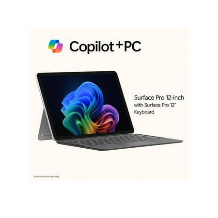 Microsoft - Surface Pro - Copilot+ PC - 12" Touch-Screen - Snapdragon X Plus - 16GB Memory - 512GB SSD - Device Only (Latest Model) - Platinum