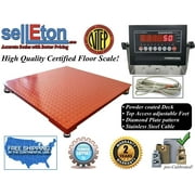 NEW NTEP (Legal) Industrial warehouse 48" x 48" 4' x 4' Floor scale 5000 x 1 lb