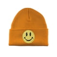 thumbnail image 1 of Gravity Threads Smile Face Beanie - Classic- Orange, 1 of 2