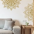 thumbnail image 6 of Mandala Lotus Vinyl Wall Sticker Lotus Flower Datura Zen Decor Decals Sticker, 6 of 8