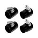 thumbnail image 1 of Abrazadera de acabado de manguera AN16 Unique Bargains / Acabado de mangueras de goma para tubo de aceite combustible / Aleación de aluminio duradera / 4 piezas negras, 1 of 6