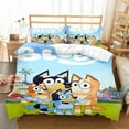 thumbnail image 1 of 3D Digital Printing Home Textile Quilt Cover Bed Sheet Pillow Case Three-piece Set Four-piece Set, 1 of 3