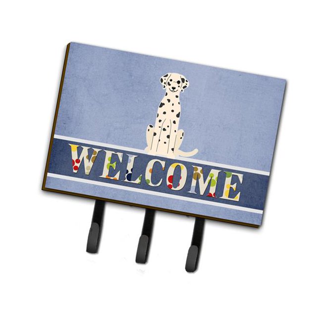 Carolines Treasures BB5678TH68 Dalmatian Welcome Leash or Key Holder