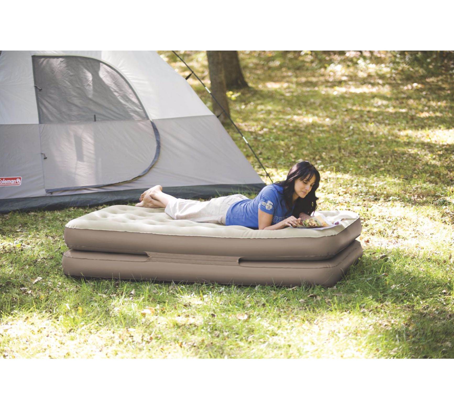 New Coleman Premium 5 In 1 Twin King Pvc Quickbed Airbed Mattress