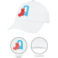 thumbnail image 4 of Sesame Street Elmo & Abby Kids Toddler Cap with Initial, Toddler Boys Hat, Youth Girl Baseball Cap, Cute Toddler Baseball Cap, 4 of 7