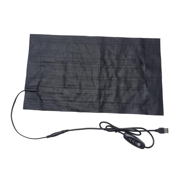 Almohadilla de calefacción impermeable para mascotas Cojín de eléctricos de calentamiento de tiempo 22x40cm Los 22x40cm jinwen Almohadilla térmica