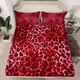 thumbnail image 2 of Erosebridal Chic Cheetah Sheet Set King, Leopard Print Bedding Sets King Size, Teenager Adult King Sheet Sets, Super Cozy Room Decorative, 4 Pieces, 2 of 7
